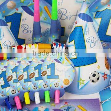 2016 New 78pcs Sports Boy Kids Boys Birthday Party Decorations Kids Event Party Supplies Party Decoration PS001