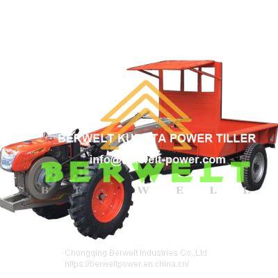 POWER TILLER WITH TRAILER FOR TRANSPORTATION
