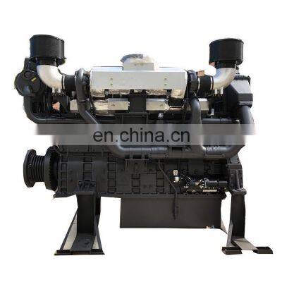 Original 4 Cylinders Water Cooled 66kw 100hp SC4H100CA Marine Diesel Engine photo-5