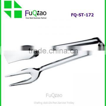 Manufacturer OEM Service Cooking Tools Luxury Designed High Grade Stainless Steel Food Tong , Serving Tong , Kitchen Tong