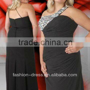 2013 Beautiful One-Shoulder Night Gown Evening Prom Dress Party Dress