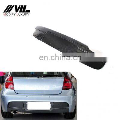 M Tech Carbon Fiber E87 Rear Bumper Diffuser Lip for BMW