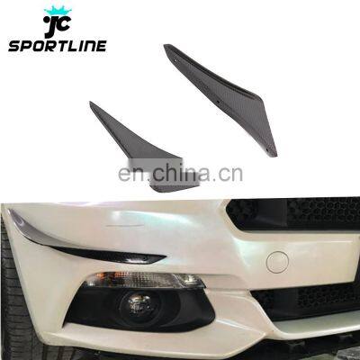 Уплотнители переднего бампера из углепластика для Ford Mustang GT Shelby GT350R Купе 2-дверный 15-17
