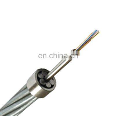 Factory price 48 core opgw Cable fiber optic outdoor cable opgw