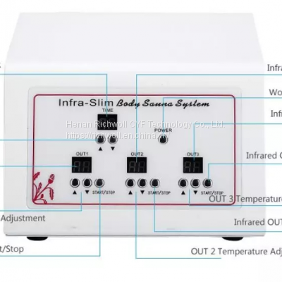 Hot Good Quality 3 Zone Far Infrared Sauna Blanket Slimming Pressotherapy Machine Price for Body Weight Loss photo-3