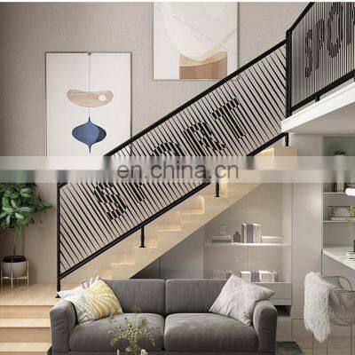 Modern Stair Balustrades & Handrails Duplex Luxury Guardrail Nordic Villa Fence Corridor Railing photo-2