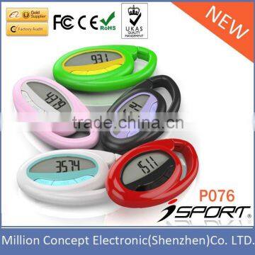 Digital G-Sensor Pocket Pedometers Multi Function Promotional Gift