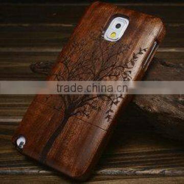 Wholesale protective case for samsung galaxy note 3 case,for galaxy note 3 wood bamboo case high quality