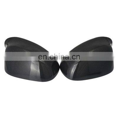For BMW E90 E91 2009-2013 3 Series Real Carbon Fiber Replacement Car Mirror Cap Rear View Side Mirror Covers Case