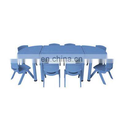 Hot sale kindergarten round table chair kindergarten