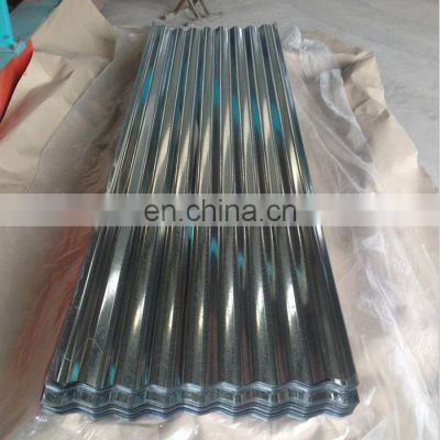 22 24 Gauge Thickness Galvanized Corrugated Ppgi Steel Roofing Sheet