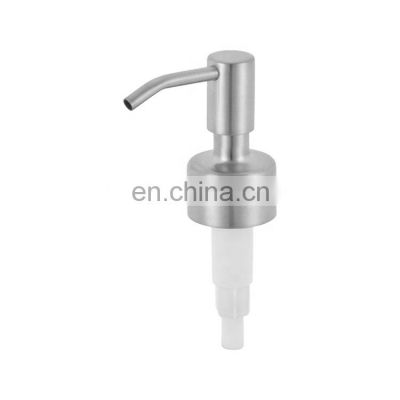 Longan Pump Soap Bottle Long Nozzle Shampoo Lotion Dispenser Pump Factory Good Price Clear Metal 24 410 PUMP Sprayer 1cc / 2cc