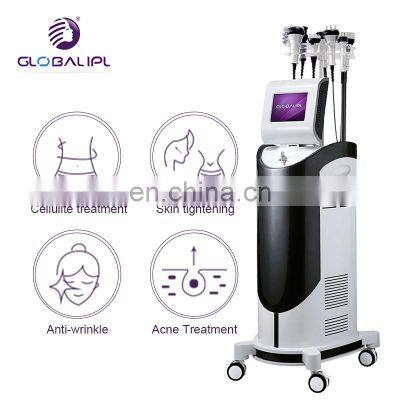 Hottest ultrasonic cavitation fat removal ultrasound body sculpting cavitation and radiofrequency treatment rf face lift machine