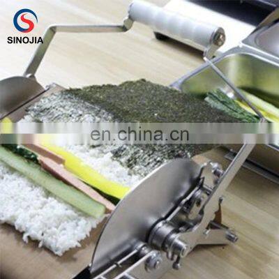 Hot Sales Manual Sushi Rice Ball Forming and Cutting Machine / Sushi Roll Making Cutting Machine photo-3