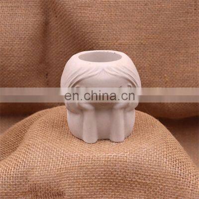Factory Wholesale Nordic Luxury Eco Friendly Soy Wax Empty Round Candle Jar Ceramics Container Candle Holder