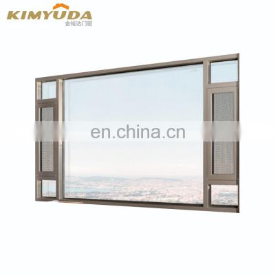 Made In China Windproof Insect Control Casement Window For Home Custom Design