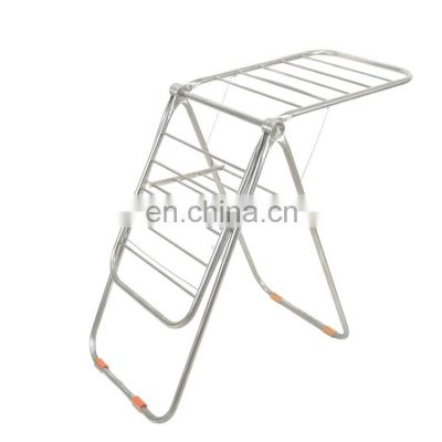 New design stainless steel wholesale clothes rack is light and does not occupy space