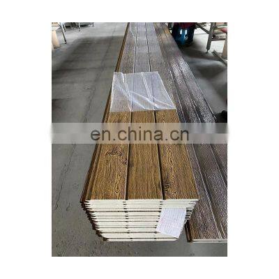 Contemporary insulated steel panels for warehouse wall and roof metal carved sandwich panel