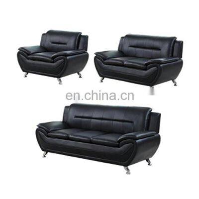 Living Room Available Black Sofa Adjustable Backrest Angle Sofa photo-4