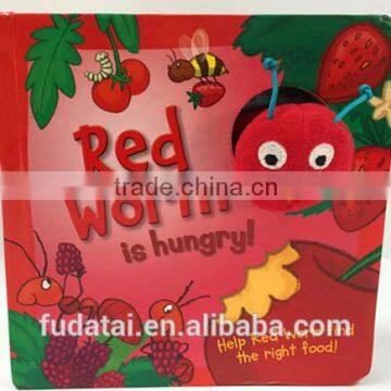 FDT customized high quality children toy board book with hard cover