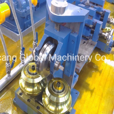 High Speed Automatic HF Welded Square Tube Making Machine Pipe Mill Production Line