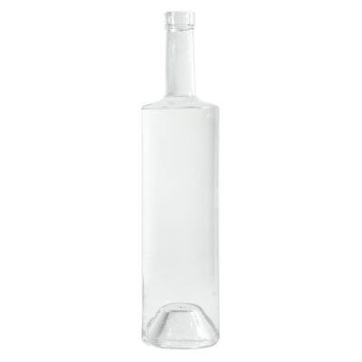 Super Quality Square Prices Transparent 300ml 350ml 400ml 500ml 750ml Glass Bottles For Liquor