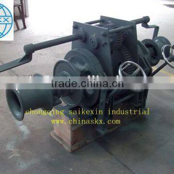 hand windlass//manual winch/hand winch