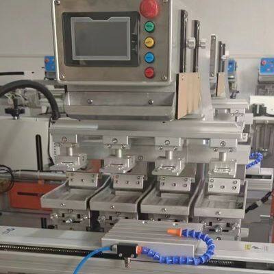 Meichao Four Colors Automatic Shuttle Pad Printing Machine photo-2