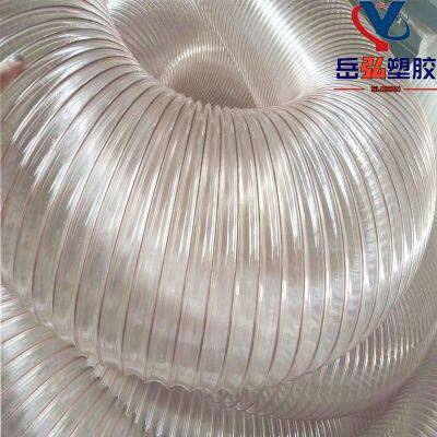 Thickened transparent PU anti-abrasion dust removal pipeWoodworking machinery dust removal ventilation pipes