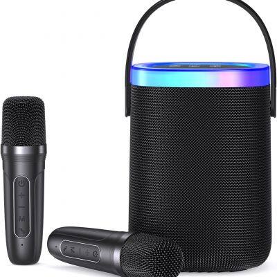 Wireless Bluetooth Hifi Microphone Waterproof Outdoor Activities Box Web Conference Party Karaoke Hi-Fi Speakers Mic Household