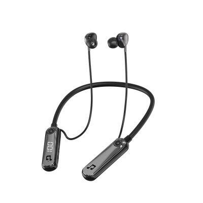 GYM680 Headphone BT5.3 100 Hours Playing Sports Music Stereo Wireless Headset With Microphone TF Card Magnetic Neckband Earphone