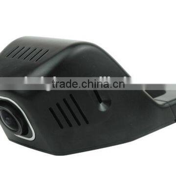 High resolution 170-degree wide-angle lens HD COMS general concealed tachograph car video recorder