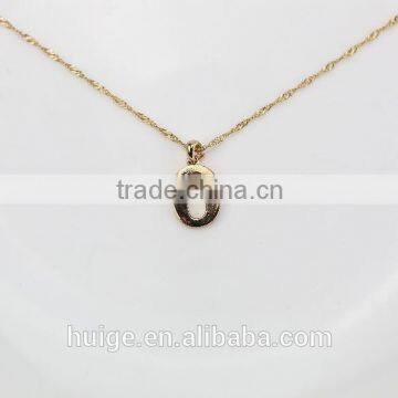 2015 Hot Sale Cross Jewelry Brass Chain Gold Plated Statement Pendant Necklace photo-2