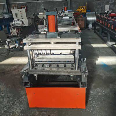 Howann Factory Supply Shop Metal Steel Storage Pallet Upright Rack Roll Forming Machine for Shelf Shelves photo-3