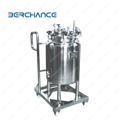 BERCHANCE Stainless Steel Mixing Tank With Agitator | Industrial Blender Vessel for Liquid Mixing & Homogenization photo-3