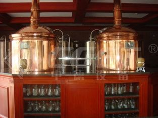 Copper Brewing System for Microbreweries With Fermentation Control Panel photo-3