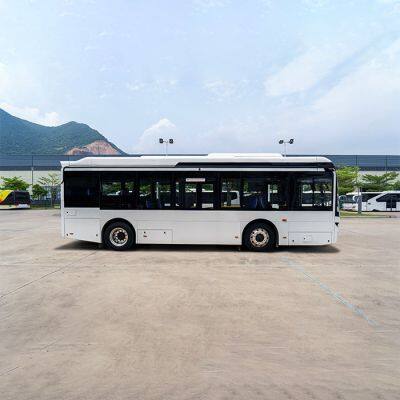 8.5m 21+1 seater automatic passenger new pure electric city bus 200 km new city luxury electric ev bus