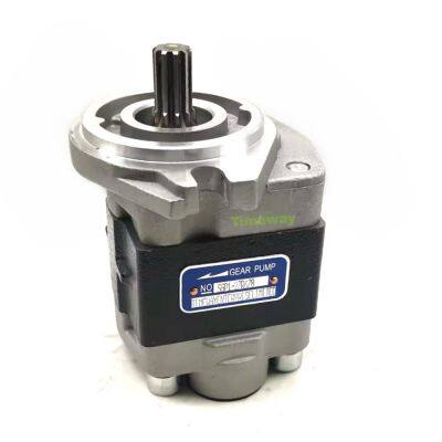 SGP1 Hydraulic Gear Pump SGP1-27L678 SGP1-27R678 Forklift Hydraulic Oil Pump Shaft 17mm 10Teeth Pressure:20.6Mpa photo-5