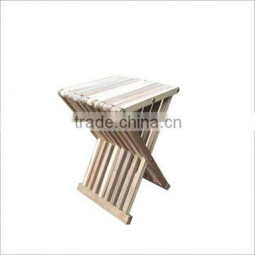 High quality best selling eco friendly Natural Wood Stool from Viet Nam