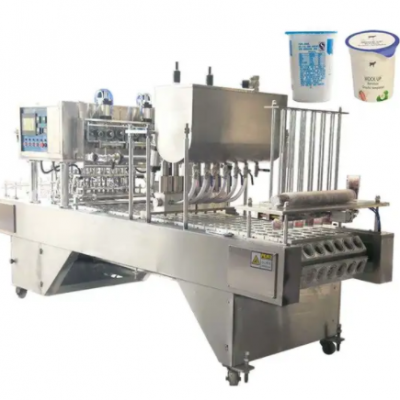 Ice Cream Cup Filling Sealing Machine