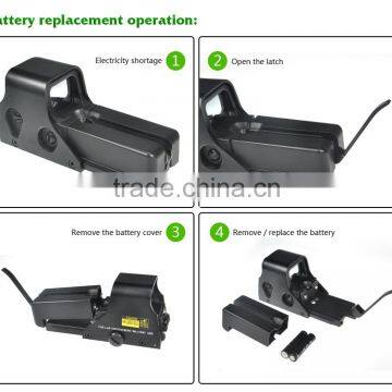 HDR31 Sniper Scope for Sale Red and Green Dot Reticle Reflex Sight photo-4
