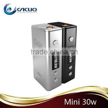 Easy to charge Adjustable electrode verified quality cloupor mini box mod cloupor mini 30watt