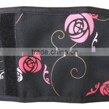 Rose Rose All-over Floral Printed 600D Polyester Casual Wallet photo-5