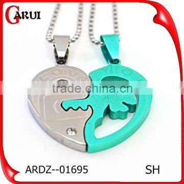 Mothers Day Wholesale Gifts Crystal Heart Silver Pendant For Friends photo-2