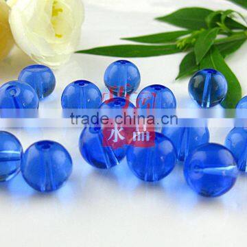Crazy!! multicolor blue glass smooth beads for bracelet jewelry