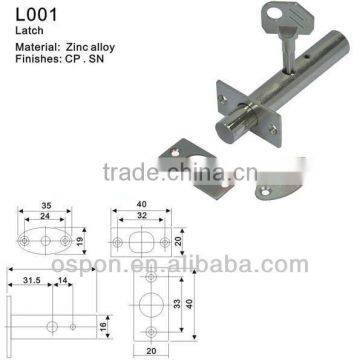 Security door bolt,window lock,rackbolt with key,security bolt