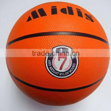 Customized Offical Cheap Rubber Basketball Size 7 for Promotion