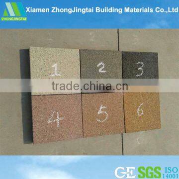 Cost-effective water permeable natural tourmaline paving brick