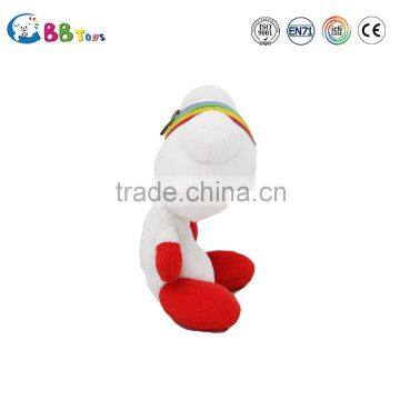 2015 China Factory Made for Holiday Gift Rainbow Plush Soft Dolls Toys