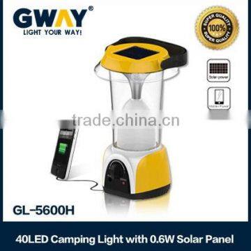 30SMD LED Solar Camping Lantern 4V2500mAH Sealed Lead-acid Battery Handle photo-4